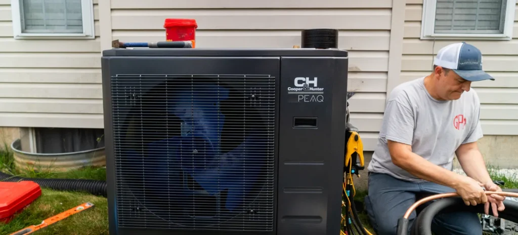 Gary Paul Mechanical performing a routined maintenance
